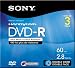 8CM Double Sided DVD-R (3 pack)