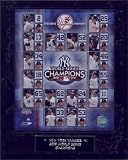 2009 New York Yankees World Series Champions Plaque