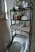 ATHome Contemporary Bath Space Savers, Black