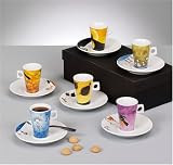 Espressotassen Set, 12-tlg. Modern Art