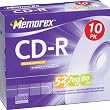 52x Write-Once CD-R - 10 Pack, Jewel Case