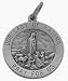 Genuine Sterling Silver Our Lady of Fatima Medal Medallion