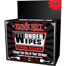 Ernie Ball Wonder Wipe String Cleaner 6-pack
