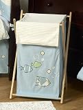 JoJo Designs Baby and Kids Clothes Laundry Hamper - Go Fish