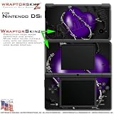Nintendo DSi Skin Barbwire Heart Purple WraptorSkinz Skins (DSi NOT INCLUDE ....