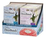 Deco Beads, Crystal Accents Blue 14g Retail Packs - Water Storing Gel Beads