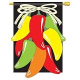 Outdoor Living : Hot Pepper Decorative Banner