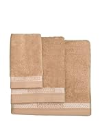 Javier Larráinzar Juego Toallas 3 Piezas Flamenco (Marrón)