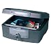 SentrySafe F2300 Fire-Safe Waterproof Chest with Tubular Key, 33lbs, .36 Cu. Ft., Charcoal