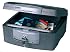 SentrySafe F2300 Fire-Safe Waterproof Chest with Tubular Key, 33lbs, .36 Cu. Ft., Charcoal