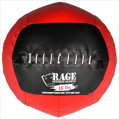 16 lb Rage Ball in Red