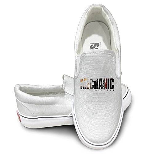 NF18G Mechanic Resurrection Poster Funny Casual Sneaker Size35 White