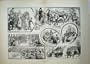1881 Derby Day Horse Racing Sport People Frith Print