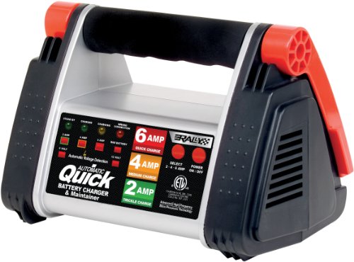 Rally 7530 6 Amp Quick Charge 12 Volt Battery Charger and Maintainer