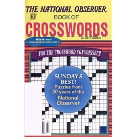 National Observer Book of Crosswords by 