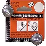 Buy Adjustable Clamp 2pc Adjustable Square Gauge 9249 by Adjustable Clamp