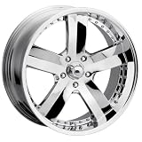 DIP X (Series D04) Chrome – 22 x 9.5 Inch Wheel
