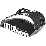 Wilson Pro Staff Super 6-Pack Tennis Bag - Black