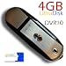 UltraDisk 4GB DVR10 mini Digital Voice Recorder USB Memory Stick NEW version 2012