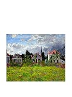 Especial Arte Lienzo Houses at Argenteuil Multicolor