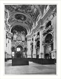 Historic Print (M): [Interior of St. Florian church, Linz, Austria]