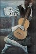 Pablo Picasso Old Guitarist Art Framed Poster Print
