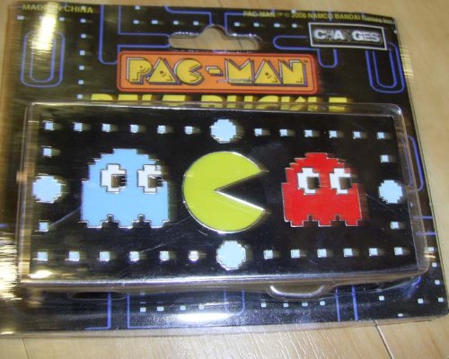 Childrens Toyshop  Video Games : Pacman - Metal Belt Buckle