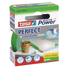 Tesa 563410003202  extra Power Gewebeband gr�n, L�nge 2,75 m, Breite 19 mm