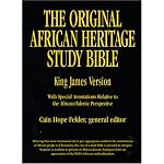 The Original African Heritage Study Bible: King James Version book cover