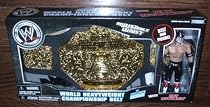 WWE Exclusive World Heavyeright Kids Belt with ECW Rey Mysterio Figure