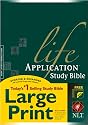 Life Application Study Bible NLT, Large Print