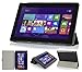 ASUS Transformer Book T100 Chi Case, IVSO® ASUS Transformer Book T100 Chi Case - Ultra-Slim and Ultra-light High Quality PU Leather Folio Case Stand Cover for ASUS Transformer Book T100 Chi 10.1-inch (2015 Version) Tablet (Black)