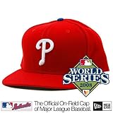 Phillies Authentic Home Performance On-field Cap W/2008 World Series Patch