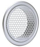 西邦工業 SEIHO SP50S 外壁用ステンレス製換気口 (フラットグリル) 丸パンチング型 8Φ×PITCH10