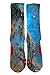 Kalily Brand New Custom Galaxy Elite Socks With Design