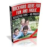 51FyOBYYVJL. SL160  Backyard Ideas For Fun And Frolic   Your Kids Are About To Get Busy...So Be Prepared!