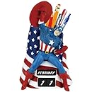 Westland Giftware Perpetual Calendar, 6-Inch, Marvel Comics Captain America Flag