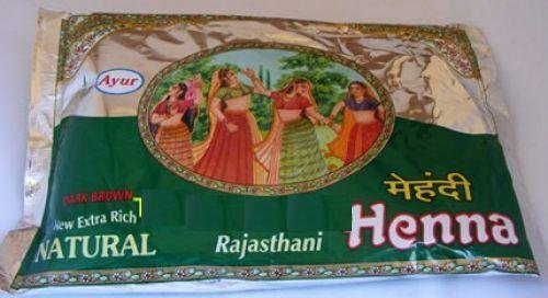 Ayur Rajasthani Henna (Mehandhi) Powder, 200g