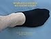 No Show Socks，Perfectday 3 Pack socks, Quality Cotton, Large Silicon Heel Grip to prevent slipping, 85% cotton so keep your feet cool and comfortable. Long lasting and machine washable, Large, Black