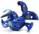 Bakugan B2 Bakuclear Single LOOSE Figure Aquos Blue OBERUS