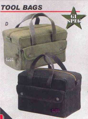 G.I. Style Mechanic's Tool Bag (Black)