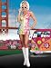 Gogo 70s Disco Polly Ester Costume - SMALL