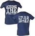 Animal House Classic Comedy Movie Delta House - Assume The Position Adult Denim Heather T-shirt Image