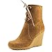 Michael Michael Kors Rory Bootie Round Toe Suede Ankle Boot