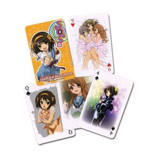 The Melancholy of Haruhi Suzumiya 2 Playing Cards