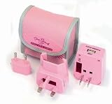 Kitchen & Housewares : The Pink Universal World Travel Adaptor.