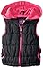 Pink Platinum Girls' Puffer Vest with Hood