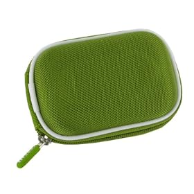 rooCASE Nylon Hard Shell (Green) Case with Memory Foam for Kodak EasyShare C142 10MP Digital Camera Blue