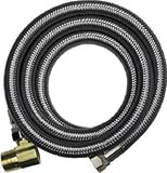 Tools & Hardware : Watts Brass & Tubular #WTS-SPC60-68EPB 3/8Cx1/2FIPx60Dish Hose