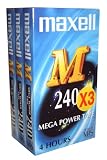 Review Maxell  / Maxell E240 M 3 PACK Blank Tapes